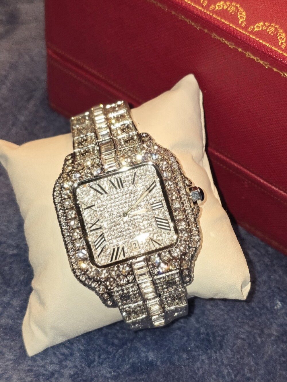 Impress8ve Rhibestone Bling Watch. Unisex